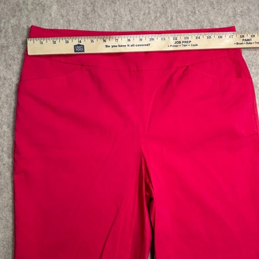 Chico's Perfect Stretch Shorts Wmn 2.5 Pink Pull On Bermuda Classic Chic Trendy - Picture 4 of 9